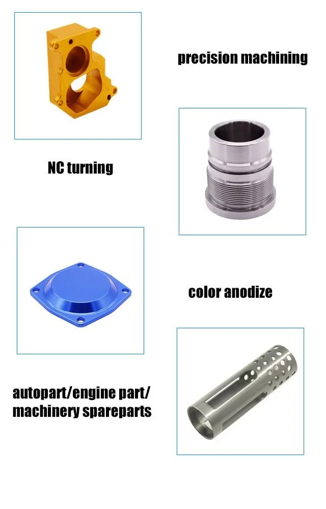 CNC Machinery Anodized Aluminum Brass Plastic CNC Machining11