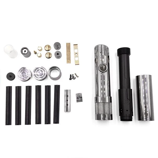CNC Machining Turning Welding AluminiumTitanium Tube Parts