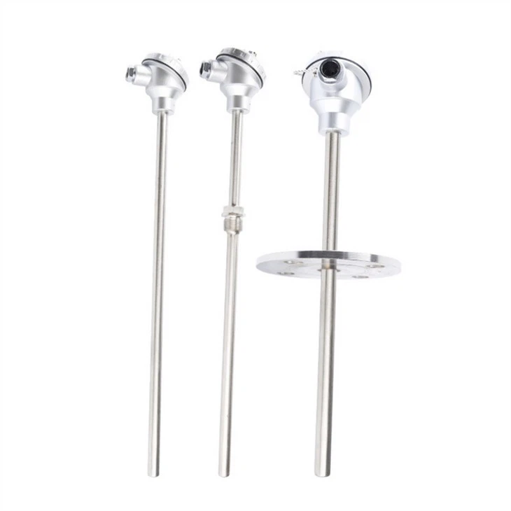 Pt100 Type High Temperature Platinum Rhodium Thermocouple With Corundum Tube