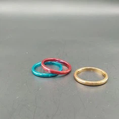 Aluminijski dijelovi za okretanje anodiziranog perilice u boji